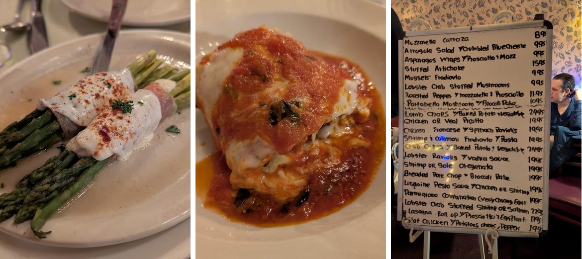 Casa di Napoli Menu