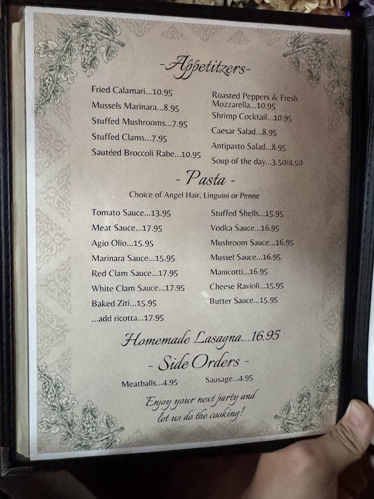 Casa di Napoli Menu image 1