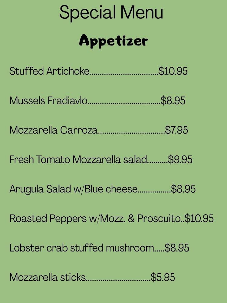 Casa di Napoli Menu image 4
